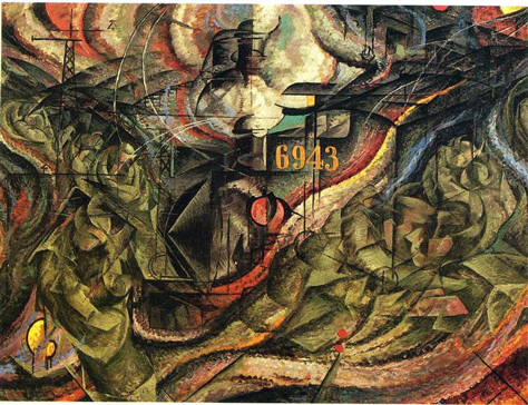 Umberto Boccioni. States of Mind I: The Farewells. 1911